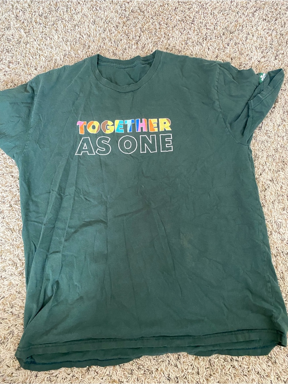 Old/Vintage Starbucks shirt PRIDE